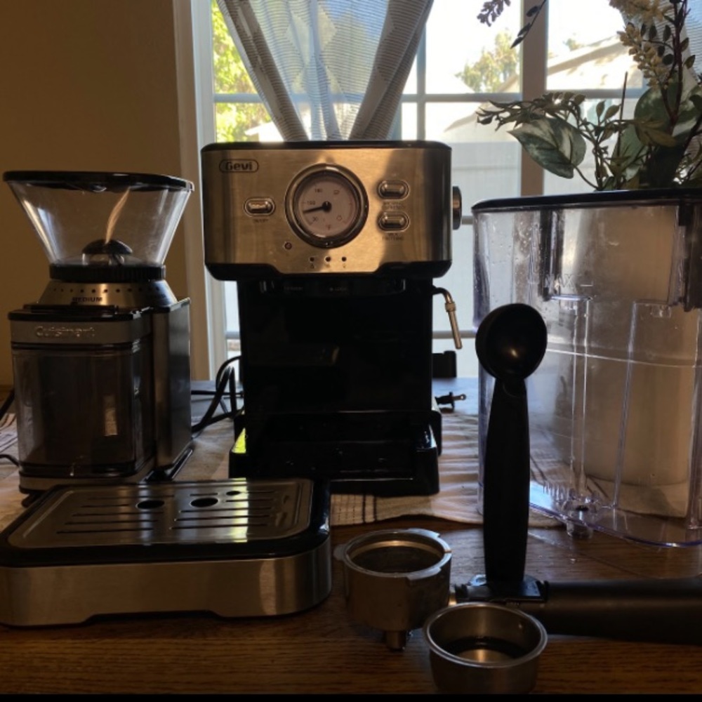 Espresso Machine and Grinder